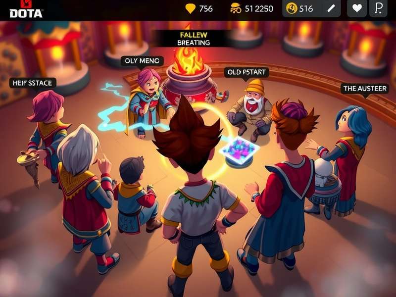 Delhi Dota Masters strategy guide showing hero abilities and map control